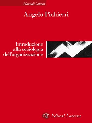 cover image of Sociologia dell'organizzazione